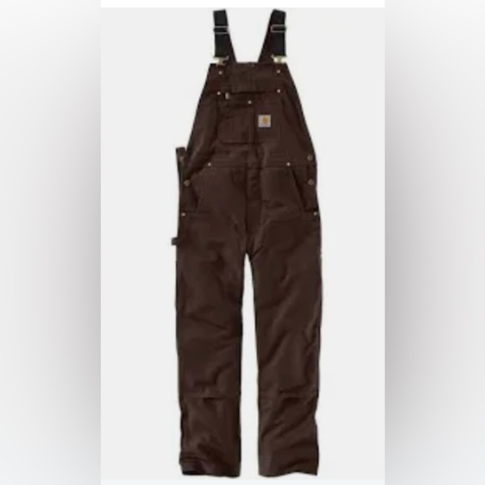 Black Bibbed Overalls